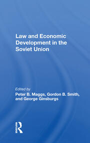 Law And Economic Development In The Soviet Union book cover