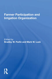 Farmer Participation And Irrigation Organization book cover