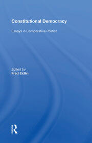 Constitutional Democracy: Essays In Comparative Politics book cover
