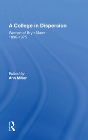 A College In Dispersion book cover