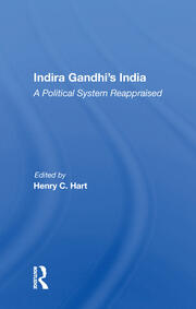 Indira Gandhi's India book cover