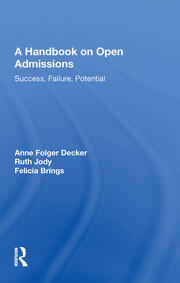 Handbook On Open Admissi book cover