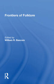 Frontiers Of Folklore book cover