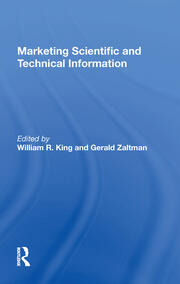 Marketing Scientific And Technical Information book cover
