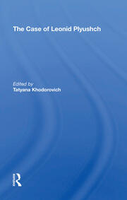 Case Of Leonid Plyushch book cover