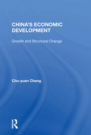 China's Economic Development: Growth And Structural Change book cover