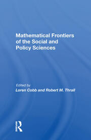 Mathematical Frontiers Of The Social And Policy Sciences book cover