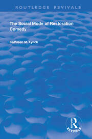 Social Mode of Restoration Comedy book cover
