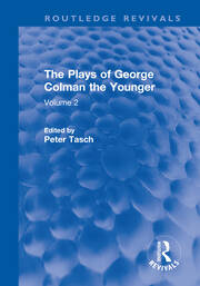 The Plays of George Colman the Younger: Volume 2 book cover