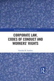 Corporate Law, Codes of Conduct and Workers’ Rights book cover