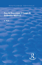 Key to Exercises in Logic and Scientific Method book cover