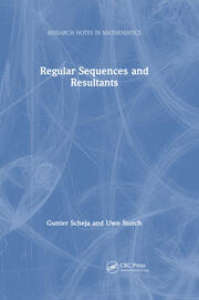 Regular Sequences and Resultants book cover