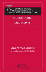 Higher Order Derivatives book cover