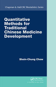 Quantitative Methods for Traditional Chinese Medicine Development book cover