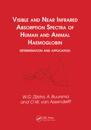 Visible and Near Infrared Absorption Spectra of Human and Animal Haemoglobin determination and application book cover
