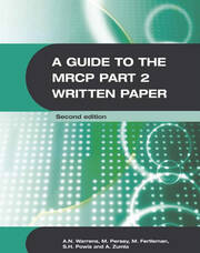 A Guide to the MRCP Part 2 Written Paper 2Ed book cover