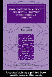 Environmental Management in European Companies: Success Stories and Evaluation book cover