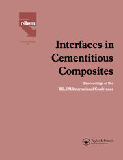Interfaces in Cementitious Composites book cover