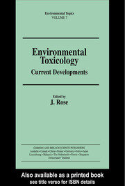 Environmental Toxicology book cover
