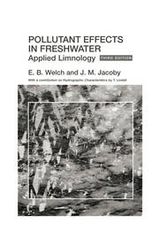 Pollutant Effects in Freshwater: Applied Limnology book cover