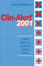 Clin-Alert 2001: A Quick Reference to Adverse Clinical Events book cover