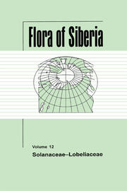 Flora of Siberia, Vol. 12: Solanaceae-Lobeliaceae book cover