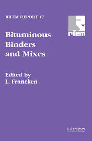 Bituminous Binders and Mixes book cover