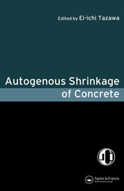 Autogenous Shrinkage of Concrete book cover