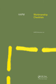 HAPM Workmanship Checklists book cover