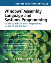 Windows Assembly Language and Systems Programming: 16- and 32-Bit Low-Level Programming for the PC and Windows book cover