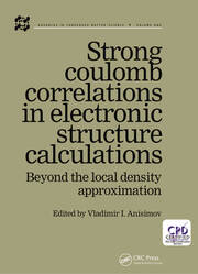 Strong Coulomb Correlations in Electronic Structure Calculations book cover