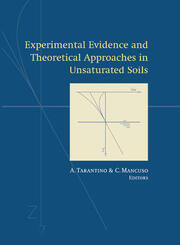 Experimental Evidence and Theoretical Approaches in Unsaturated Soils book cover