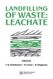 Landfilling of Waste: Leachate book cover