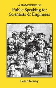 A Handbook of Public Speaking for Scientists and Engineers book cover