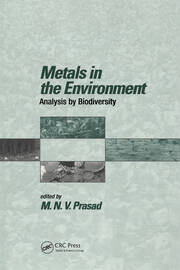 Metals in the Environment: Analysis by Biodiversity book cover