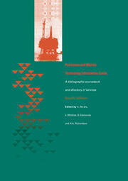 Petroleum and Marine Technology Information Guide: A bibliographic sourcebook and directory of services book cover