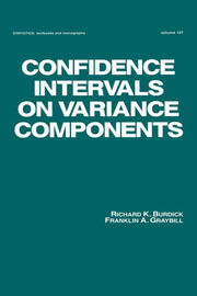 Confidence Intervals on Variance Components book cover