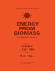 Energy from the Biomass: Third EC conference book cover