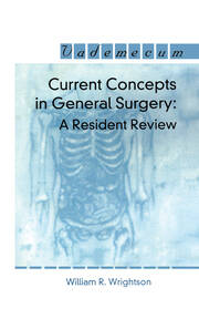 Current Concepts in General Surgery: A Resident Review book cover