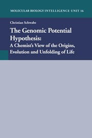 The Genomic Potential Hypothesis: A Chemist's View of the Origins, Evolution and Unfolding of Life book cover