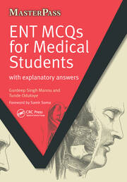 ENT MCQs for Medical Students: with Explanatory Answers book cover