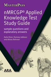 NMRCGP Applied Knowledge Test Study Guide: Sample Questions and Explanatory Answers book cover