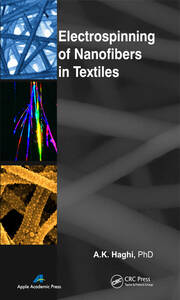 Electrospinning of Nanofibers in Textiles book cover