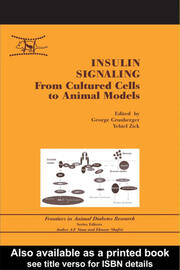 Insulin Signaling: From Cultured Cells to Animal Models book cover