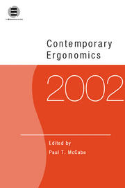 Contemporary Ergonomics 2002 book cover