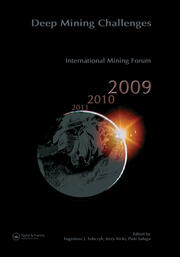 Deep Mining Challenges: International Mining Forum 2009 book cover
