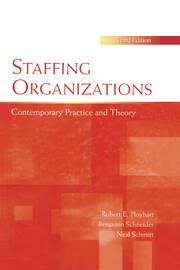 Staffing Organizations: Contemporary Practice and Theory book cover
