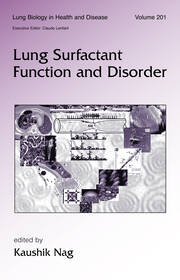 Lung Surfactant Function and Disorder book cover