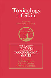 Toxicology of Skin book cover