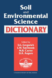Soil and Environmental Science Dictionary book cover